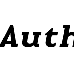 Authentic Serif Std