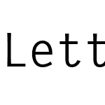 LetterGothicW10-LMedium