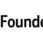 Founders Grotesk Condensed