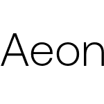 Aeonik Pro