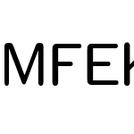 MFEK Sans Rounded