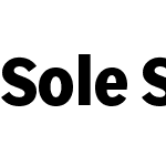 Sole Sans Condensed