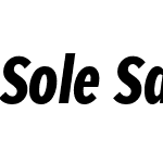 Sole Sans ExtraCondensed