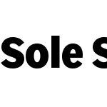 Sole Sans Condensed