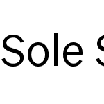 Sole Sans