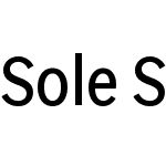 Sole Sans Condensed