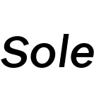 Sole Sans Extended