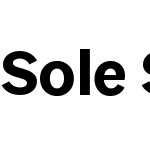 Sole Sans