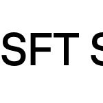 SFT Schrifted Sans