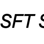 SFT Schrifted Sans