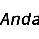 AndaleMonoW02-BoldItalic