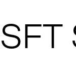 SFT Schrifted Sans