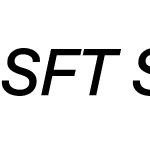 SFT Schrifted Sans