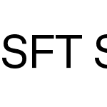 SFT Schrifted Sans