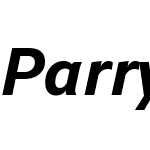 Parry Grotesque