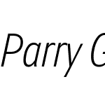 Parry Grotesque