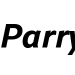 Parry Grotesque