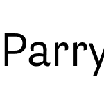 Parry Grotesque