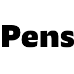 Pensum Sans