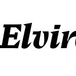 Elvira Serif