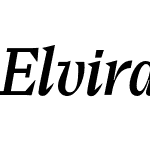 Elvira Serif