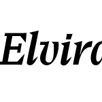 Elvira Serif