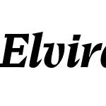 Elvira Serif