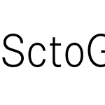 Scto Grotesk B