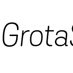 Grota Sans Alt Rd