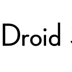 Droid Sans