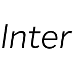 Inter Sans