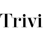 Trivia Serif Medium