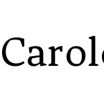 Carole Serif Variable