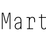 Martian Mono Condensed