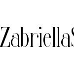 ZabriellaSerif