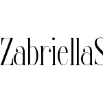 ZabriellaSerif