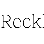 Reckless Neue