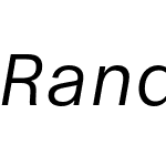 Rand Mono