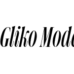 Gliko Modern Condensed L