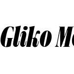 Gliko Modern Condensed M