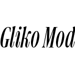 Gliko Modern Condensed M