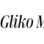 Gliko Modern Narrow M