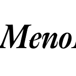 Meno Display Condensed