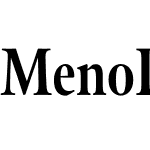 Meno Display Extra Condensed