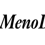 Meno Display Extra Condensed