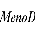 Meno Display Extra Condensed