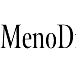 Meno Display Extra Condensed