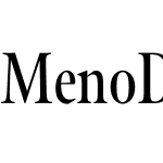 Meno Display Extra Condensed