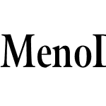 Meno Display Extra Condensed