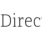 Directa Serif Variable